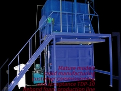 Schuimvernieling rebound ketel recycling lijn rebound schuim productie recycle PU blok machine