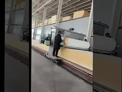 TDPA-2150 lange schuimblokken schillen naar plaat horizontale spoorwegbewegingssnijmachine