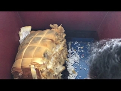 Spuig versnippering rebound PU schuim machine verpakt geheel compacte verpakking in