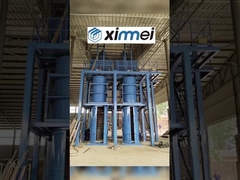 Gekoppelde cilinderfoam stoomdrukplaat Drievoudige gietank Foaming werklijn