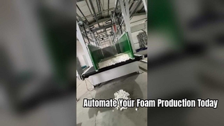 Hoog rendement automatische schuimproductielijn
