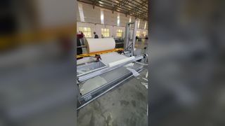 TDPA-2300 CNC-schuimschilmachine 1-30 mm dikte 0-130 m/min voor PU-cilindrische schuimrollen