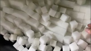 Zware sponsvernietigermachine Schuimrecyclingoplossing