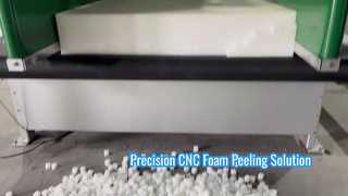 Precisie CNC-schuimschiller voor hoogwaardige PU-schuimrollen