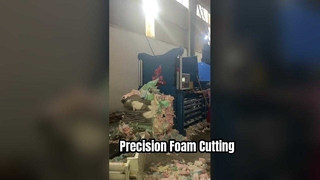 Schuimsnijmachine Verticale bandmes Precisie