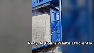 Automatische Rebonded Foam Machine Hoog rendement recycling