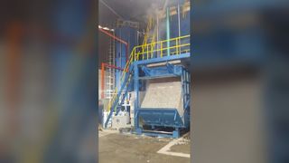 C619 15T Rebond Blokschuim Schuimmachine 33,5kW 15m³ Tank 4 Blokken/u voor Afval PU Schuim Recycling