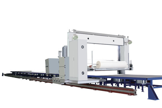 2.2m Snijbreedte Lange schuim horizontale peeling machine Liner gids Vereenvoudigde functionaliteit versie van Endless Looper