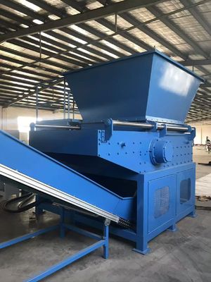 Recycled Sponge Shredder Single Shaft Shredding Machine Schuim EVA PE EPE