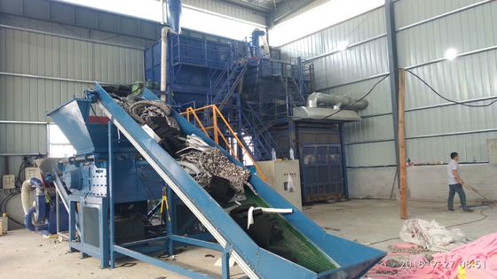 Machines voor het vernielen van zware sponzen, van schuim PE EVA EPE