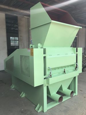 Afval recycling versnippering vermaling machine enkel as versnipper voor schuim spons