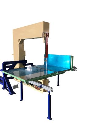 Verticale spons Polyurethaan schuim snijmachine automatisch