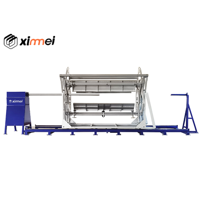 C518 3-direction Clamping Cylinder Foam Boring Machine Auto Threading
