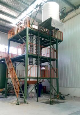 Continu verticale PU-schuimproductielijn Cylinder spons 8~50 kg/m3 Dichtheid TDP-1500