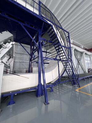 Hoge Precisie PU Schuim Snijmachine met 0,6-5 mm ±0,1 mm Nauwkeurigheid en 60-130 m/min Snelheid voor 1300 mm Hoogte